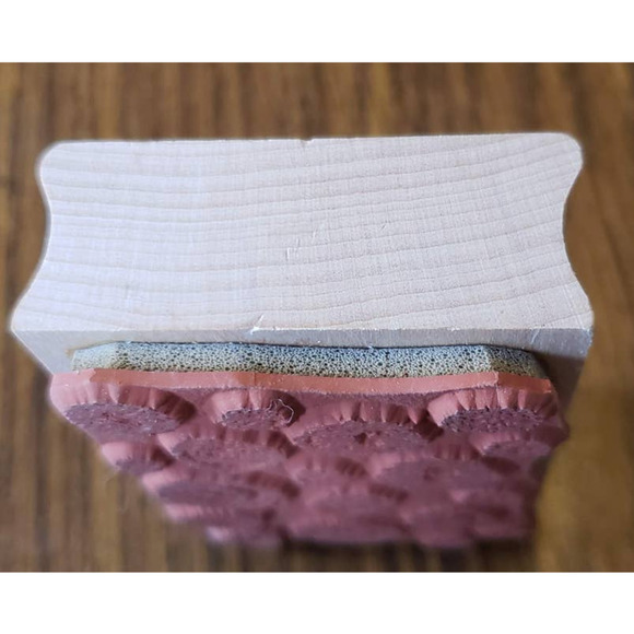 Hero Arts Crayon Dots Wood Mounted Rubber Stamp E3135 - Picture 9 of 9